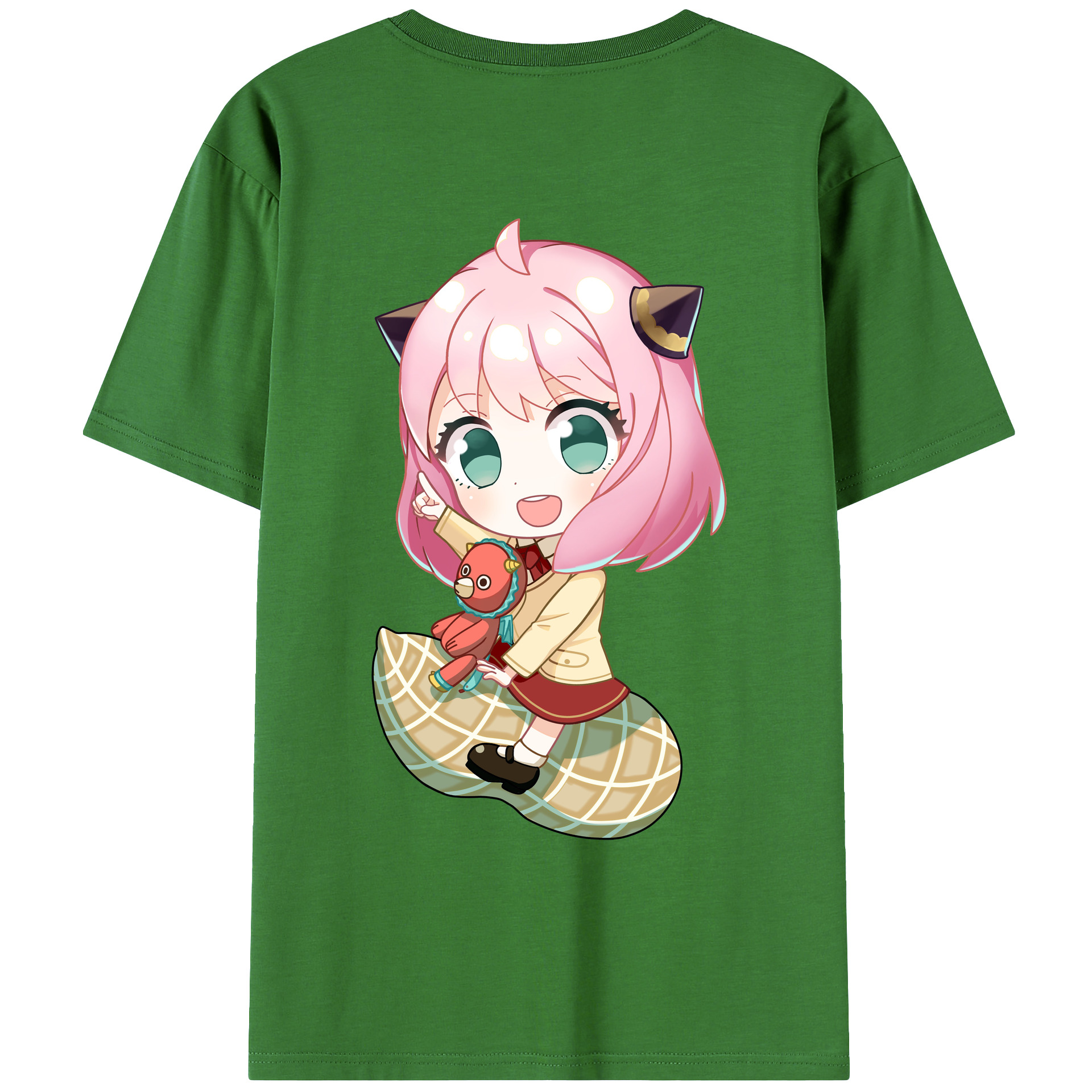 （画像用） SPY×FAMILY间谍家家酒 レディース半袖Tシャツ(バックプリント)